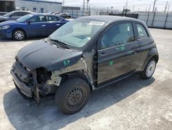 Salvage cars for sale from Copart Sun Valley, CA: 2013 Fiat 500 POP