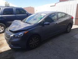 KIA salvage cars for sale: 2016 KIA Forte LX