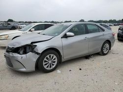 Vehiculos salvage en venta de Copart San Antonio, TX: 2015 Toyota Camry LE