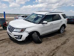 Ford salvage cars for sale: 2016 Ford Explorer Limited