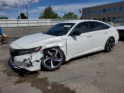 2021 Honda Accord Sport en venta en Littleton, CO