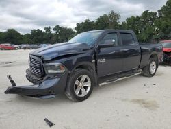 Salvage cars for sale from Copart Ocala, FL: 2015 Dodge RAM 1500 Sport