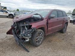 Jeep salvage cars for sale: 2021 Jeep Grand Cherokee Limited