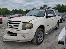 Ford Expedition salvage cars for sale: 2008 Ford Expedition EL Limited