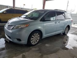 Salvage cars for sale from Copart Homestead, FL: 2015 Toyota Sienna LE