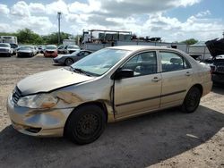 Toyota Corolla salvage cars for sale: 2004 Toyota Corolla CE