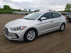 Salvage cars for sale from Copart Columbia Station, OH: 2018 Hyundai Elantra SE