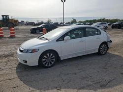 Honda salvage cars for sale: 2010 Honda Civic EXL