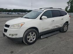 Chevrolet salvage cars for sale: 2012 Chevrolet Traverse LT