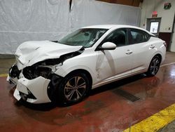 Nissan salvage cars for sale: 2022 Nissan Sentra SV