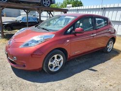 2011 Nissan Leaf SV en venta en Sacramento, CA