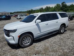 Chevrolet salvage cars for sale: 2021 Chevrolet Suburban K1500 LT