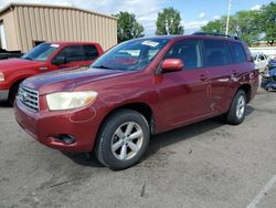 Salvage cars for sale from Copart Moraine, OH: 2008 Toyota Highlander