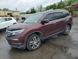 Honda Pilot salvage cars for sale: 2016 Honda Pilot Touring