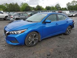 Nissan Sentra SV salvage cars for sale: 2022 Nissan Sentra SV