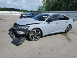 Salvage cars for sale from Copart Dunn, NC: 2021 Honda Accord Sport