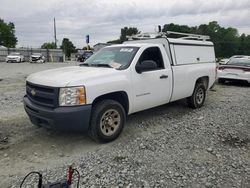 Salvage cars for sale from Copart Mebane, NC: 2011 Chevrolet Silverado C1500