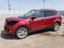 Ford Escape sel Vehiculos salvage en venta: 2018 Ford Escape SEL