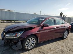 Honda Accord exl salvage cars for sale: 2015 Honda Accord EXL