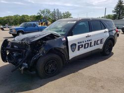 Ford Explorer salvage cars for sale: 2022 Ford Explorer Police Interceptor