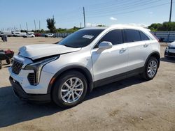 Salvage cars for sale from Copart Miami, FL: 2020 Cadillac XT4 Luxury