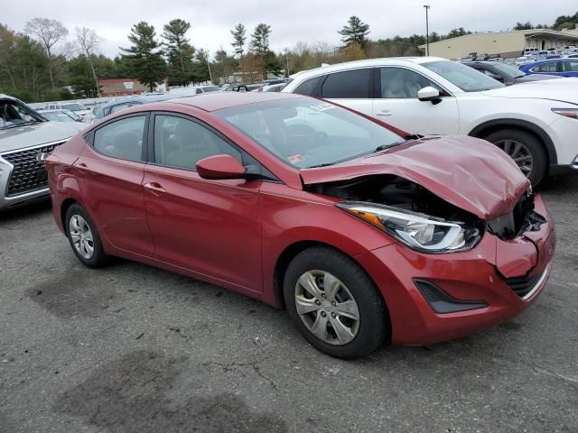 2016 Hyundai Elantra SE