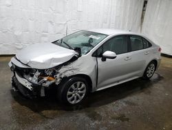 Toyota salvage cars for sale: 2022 Toyota Corolla LE