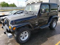 Jeep salvage cars for sale: 2004 Jeep Wrangler / TJ Sahara