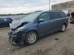 Toyota Sienna xle salvage cars for sale: 2015 Toyota Sienna XLE