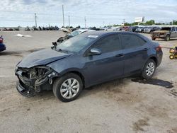 2016 Toyota Corolla L en venta en Oklahoma City, OK