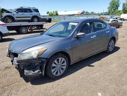 Salvage cars for sale from Copart Columbia Station, OH: 2011 Honda Accord EXL