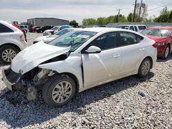 Hyundai Elantra SE salvage cars for sale: 2017 Hyundai Elantra SE