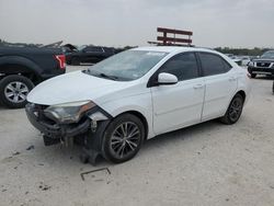 Toyota salvage cars for sale: 2016 Toyota Corolla L