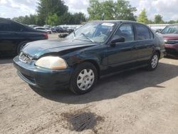 Honda salvage cars for sale: 1998 Honda Civic LX