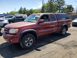 Toyota salvage cars for sale: 2005 Toyota Tundra Access Cab Limited