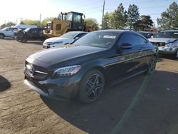 Mercedes-Benz salvage cars for sale: 2020 Mercedes-Benz C 300 4matic