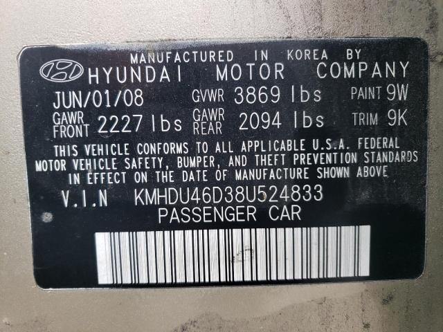 2008 Hyundai Elantra GLS