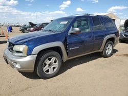 Chevrolet Trailblzr salvage cars for sale: 2003 Chevrolet Trailblazer