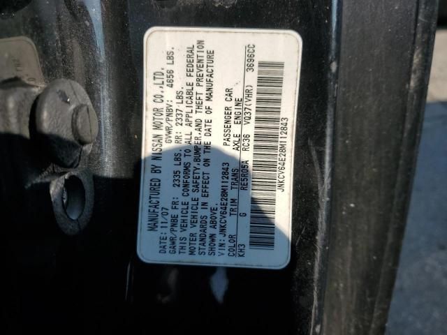 2008 Infiniti G37 Base