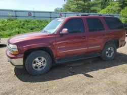 Vehiculos salvage en venta de Copart Davison, MI: 2002 Chevrolet Tahoe K1500