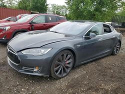 Tesla salvage cars for sale: 2014 Tesla Model S