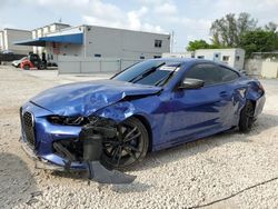 BMW M4 salvage cars for sale: 2021 BMW M440XI