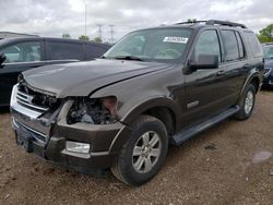 Ford Explorer xlt salvage cars for sale: 2008 Ford Explorer XLT