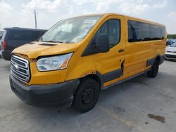 Salvage cars for sale from Copart Grand Prairie, TX: 2015 Ford Transit T-250