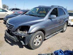 Salvage cars for sale from Copart Tucson, AZ: 2008 KIA Sorento EX