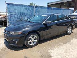 Chevrolet Malibu salvage cars for sale: 2018 Chevrolet Malibu LS