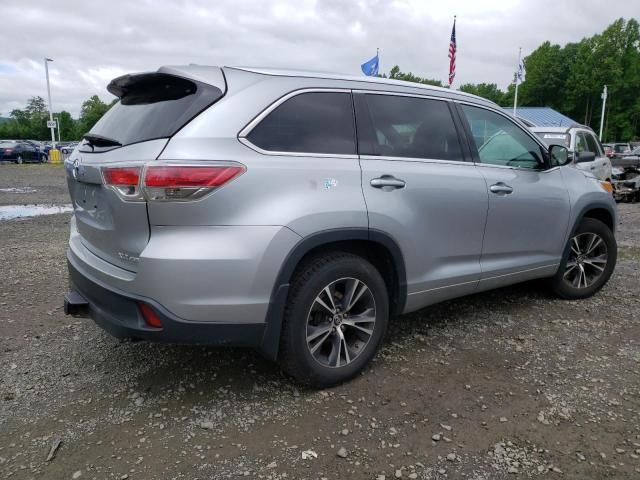 2016 Toyota Highlander XLE