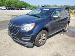 Salvage cars for sale from Copart Windsor, NJ: 2017 Chevrolet Equinox LS