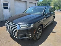 Audi Q7 salvage cars for sale: 2017 Audi Q7 Premium Plus