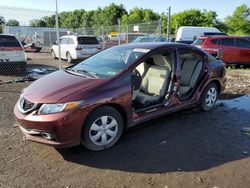 Honda Civic lx salvage cars for sale: 2015 Honda Civic LX